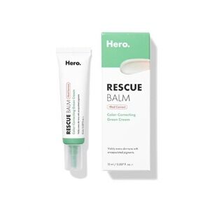 Hero redness-correcting Rescue Balm acne moisturizer spot treatment